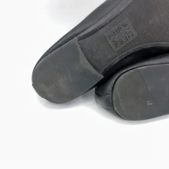 Naturalizer Black Leather Loafers w Chain Detail | Quiet Luxury Fall Capsule - Picture 11 of 16